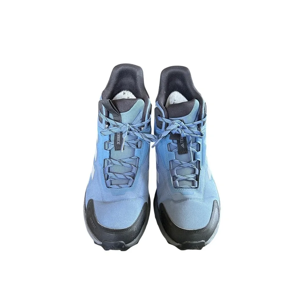 Adidas Terrex Anoka Rain.Rdy Mens Blue Grey Waterproof‎ Hiking Boots Mid Top